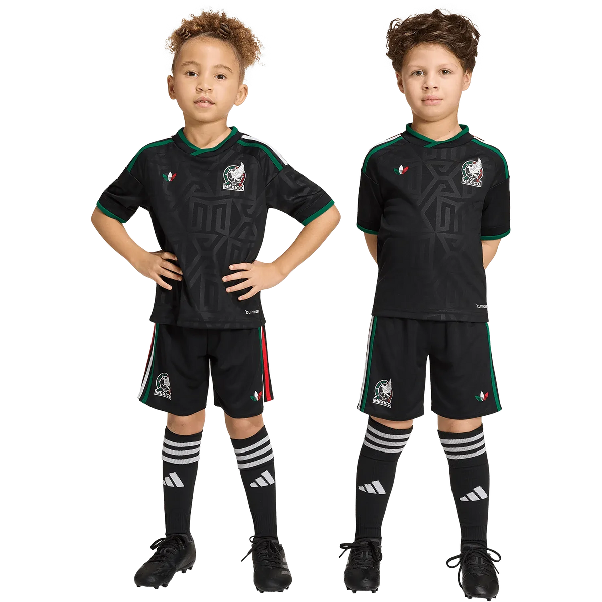 Conjunto adidas México Tercera 2026 Niño Pequeño Versión Estadio