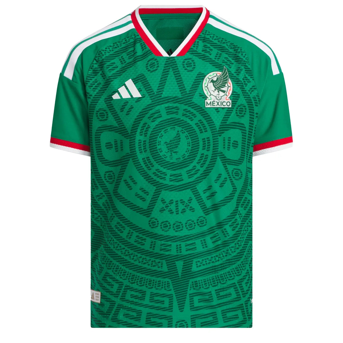 Camiseta adidas México 2026 Local Juvenil Versión Jugador (Auténtica)