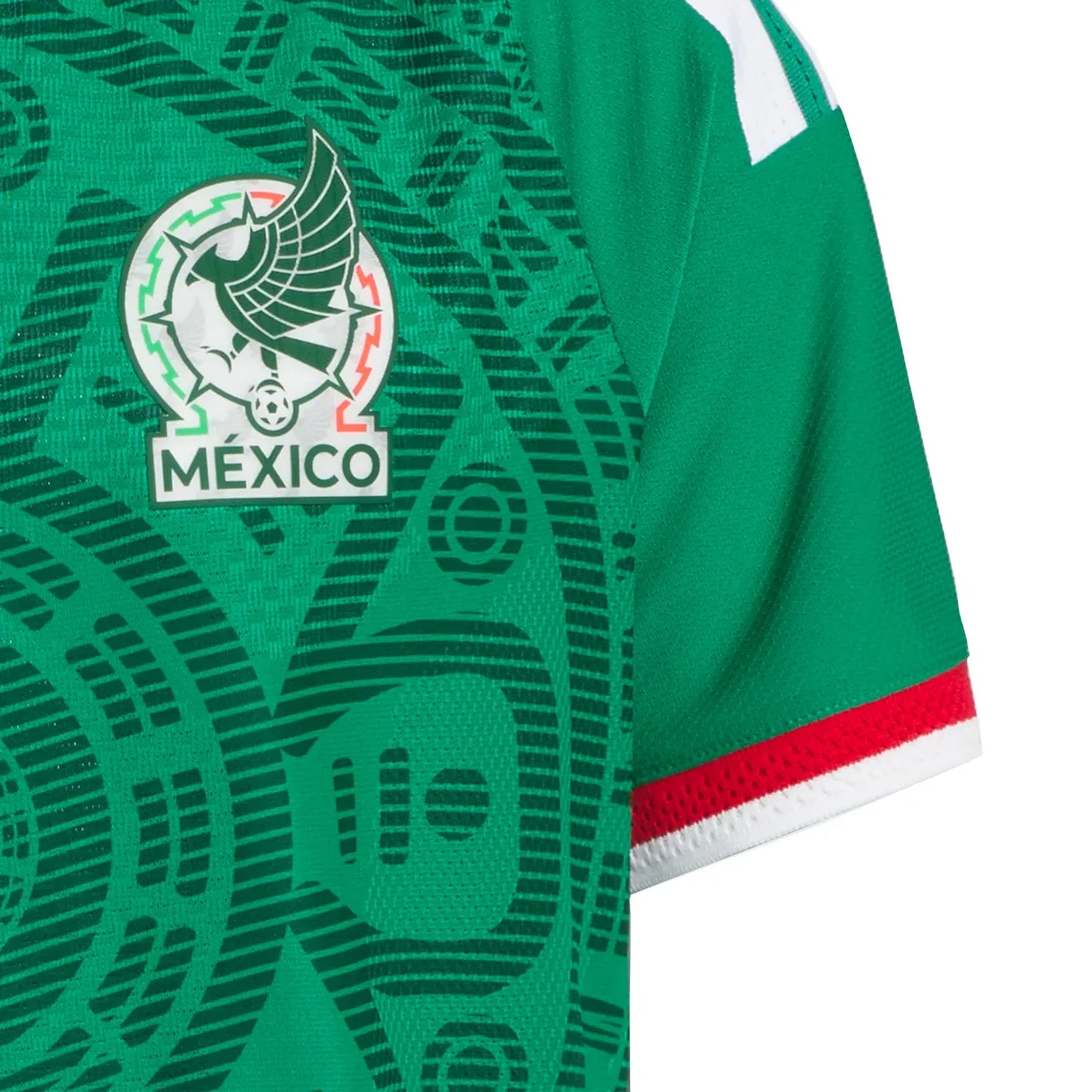 Camiseta adidas México 2026 Local Juvenil Versión Jugador (Auténtica)
