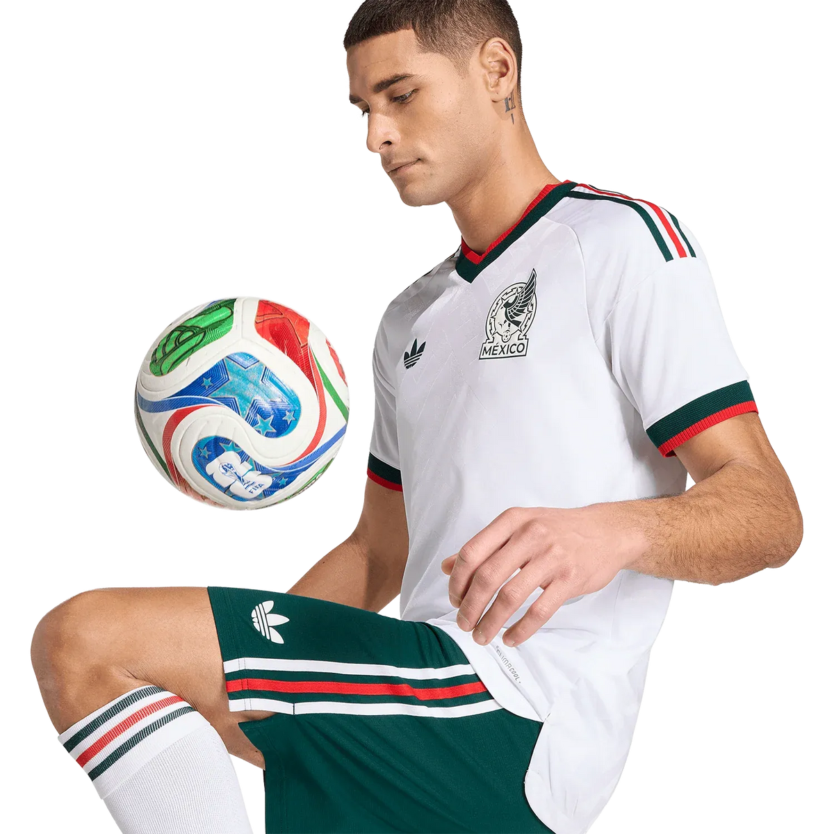 Camiseta adidas México Visitante 2026 Versión Jugador (Auténtica) de Partido