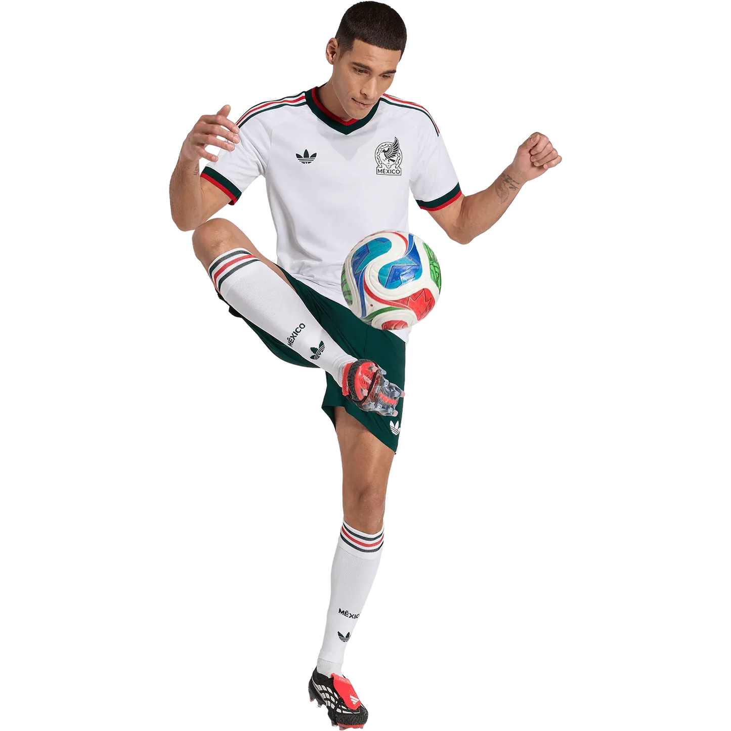 Camiseta adidas México Visitante 2026 Versión Jugador (Auténtica) de Partido