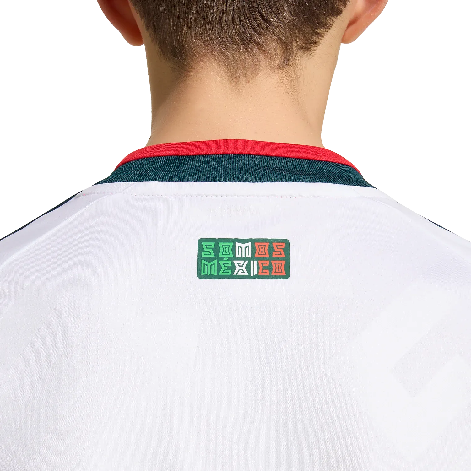 Camiseta adidas México Visitante 2026 Juvenil Manga Larga Versión Estadio