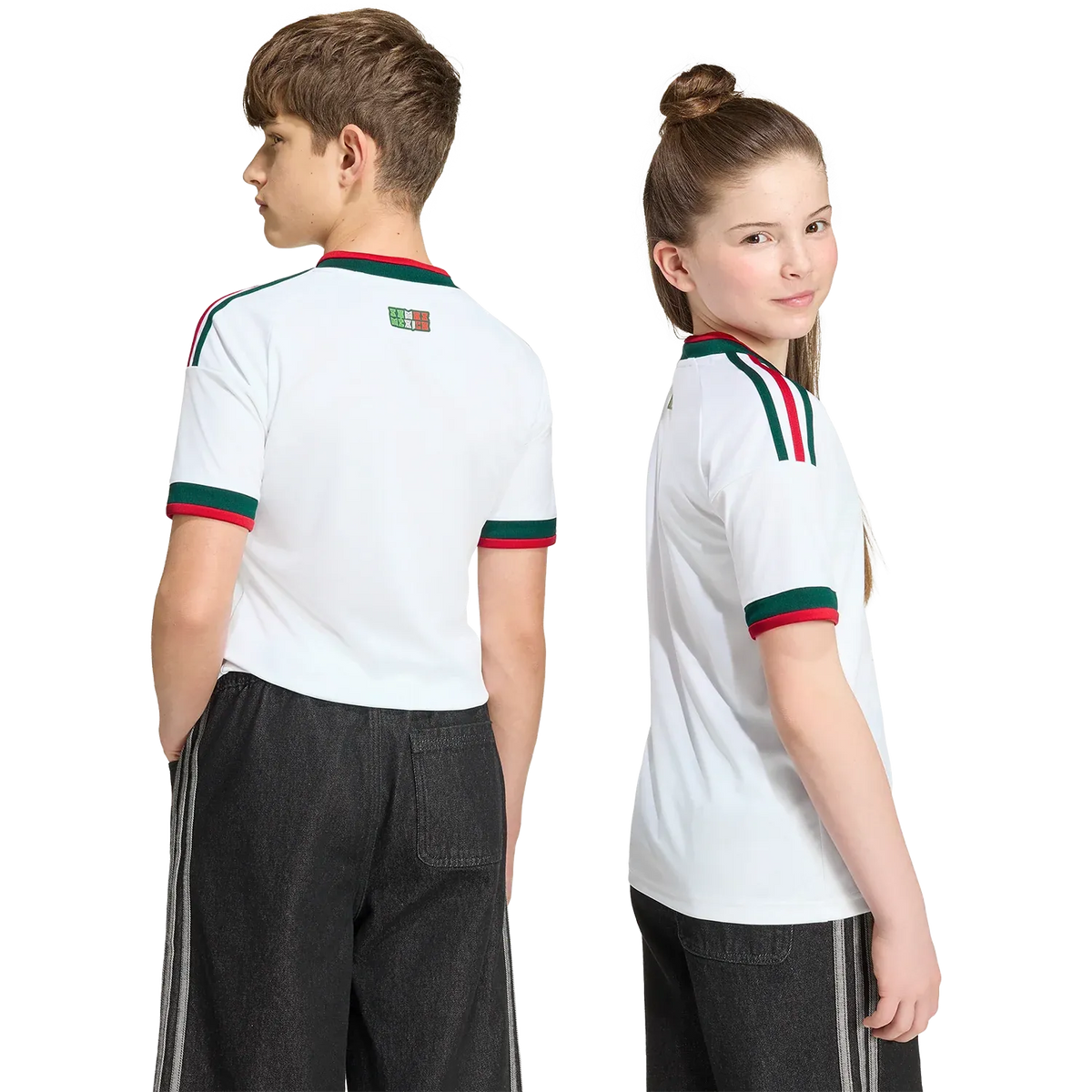 Camiseta adidas México Visitante 2026 Juvenil Versión Estadio