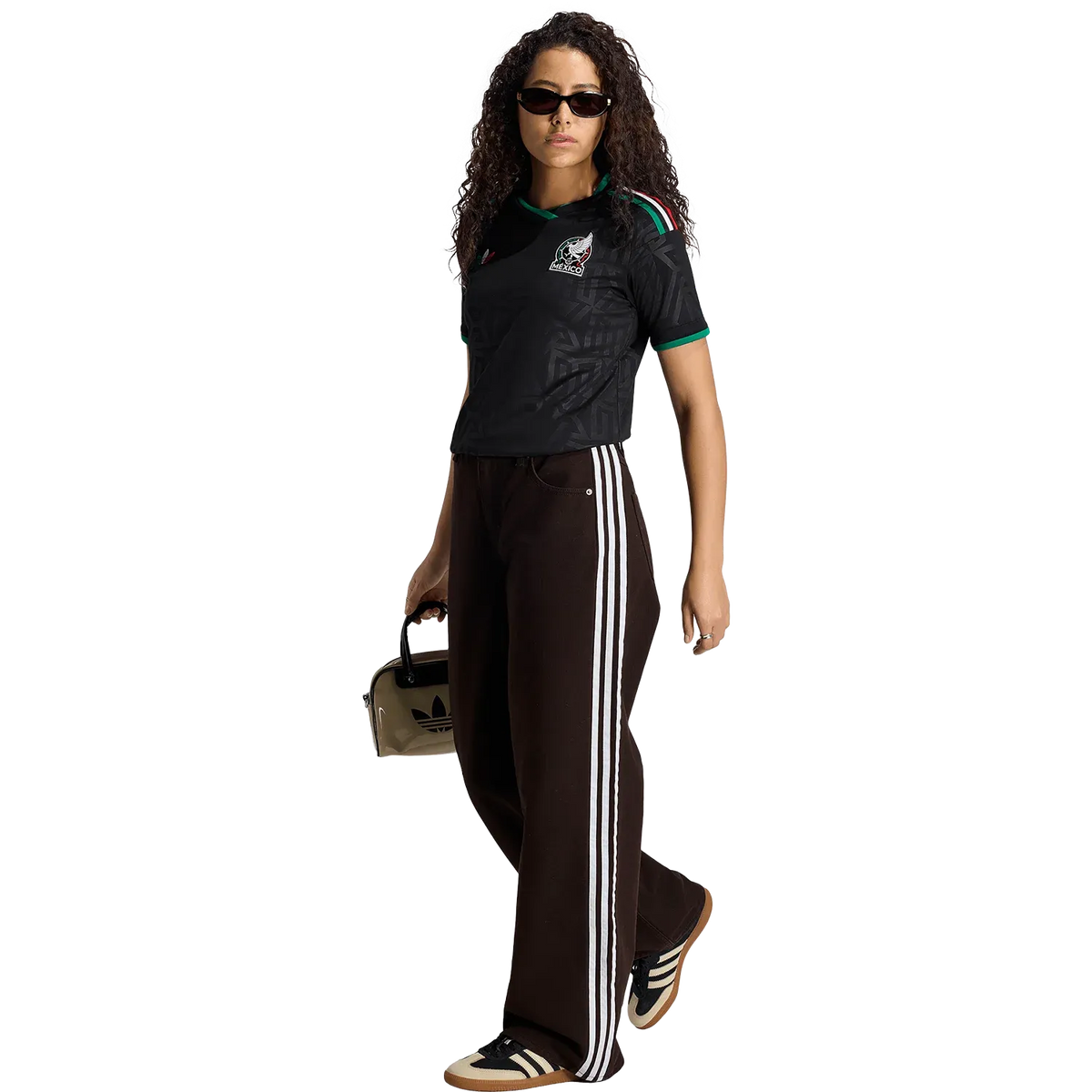 Camiseta adidas México Tercera 2026 Mujer Versión Estadio
