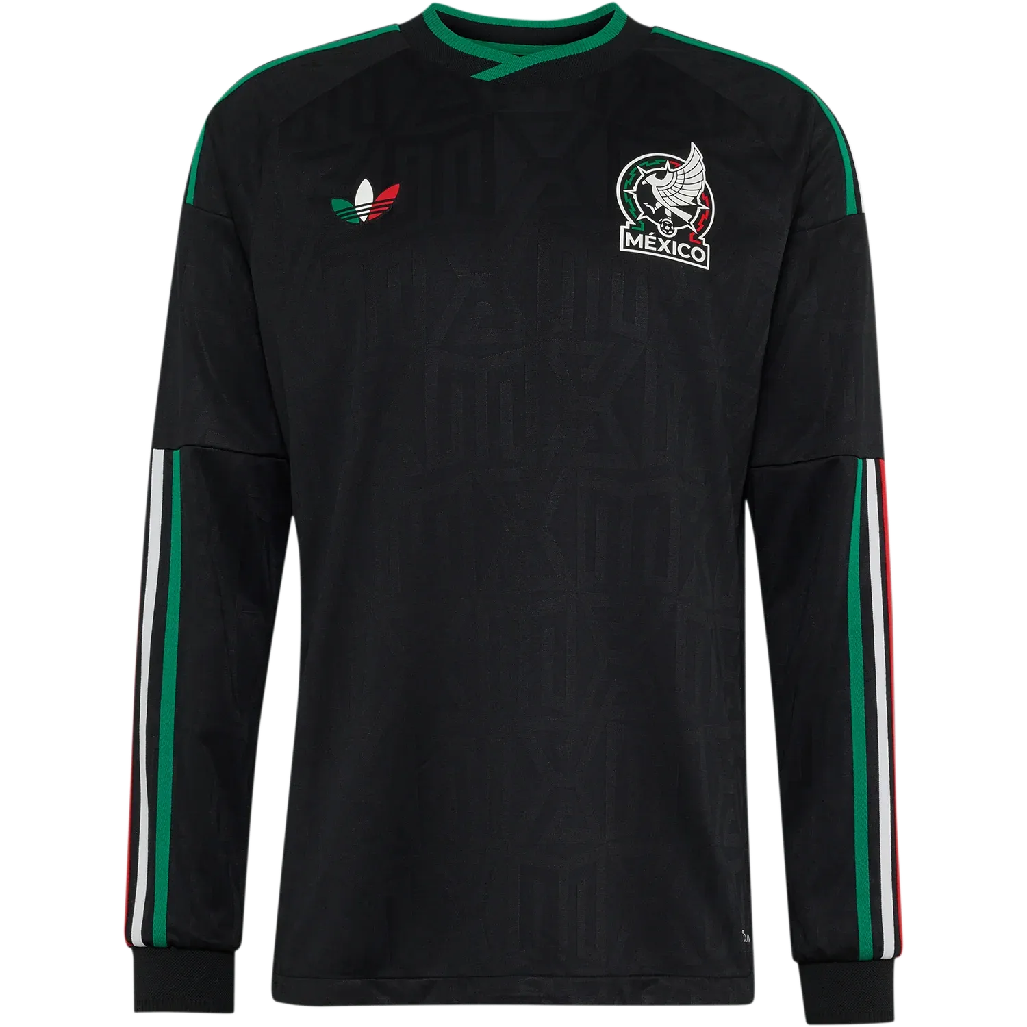 Camiseta adidas México Tercera 2026 Manga Larga Versión Jugador (Auténtica)