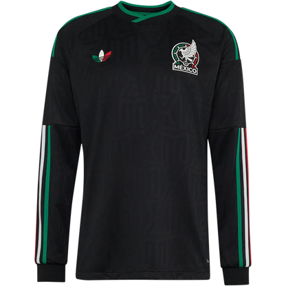 Camiseta adidas México Tercera 2026 Manga Larga Versión Jugador (Auténtica)