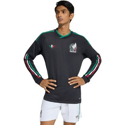 Camiseta adidas México Tercera 2026 Manga Larga Versión Jugador (Auténtica)