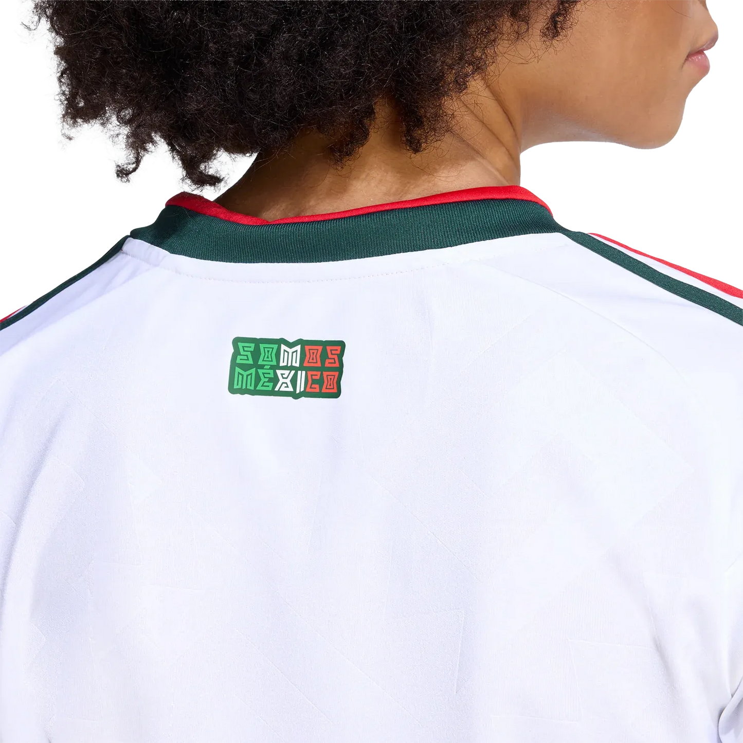 Camiseta adidas México Visitante 2026 Mujer Corta Versión Estadio