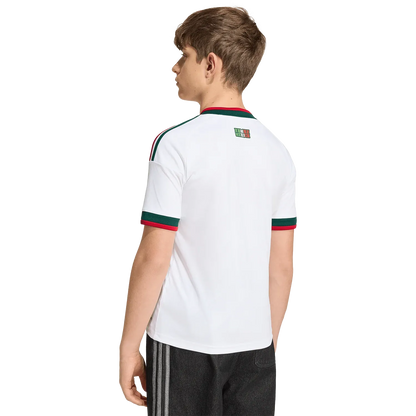 Camiseta adidas México Visitante 2026 Juvenil Versión Estadio