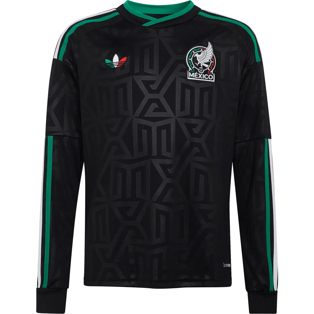 Camiseta adidas México Tercera 2026 Juvenil Manga Larga Versión Estadio