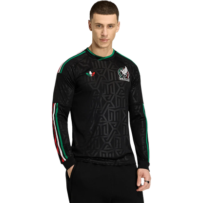 Camiseta adidas México Tercera 2026 Manga Larga Versión Estadio
