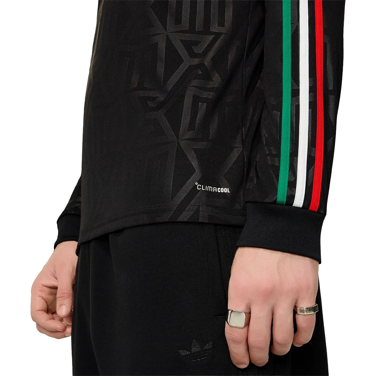 Camiseta adidas México Tercera 2026 Manga Larga Versión Estadio