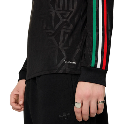 Camiseta adidas México Tercera 2026 Manga Larga Versión Estadio