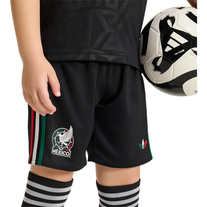 Conjunto adidas México Tercera 2026 Niño Pequeño Versión Estadio
