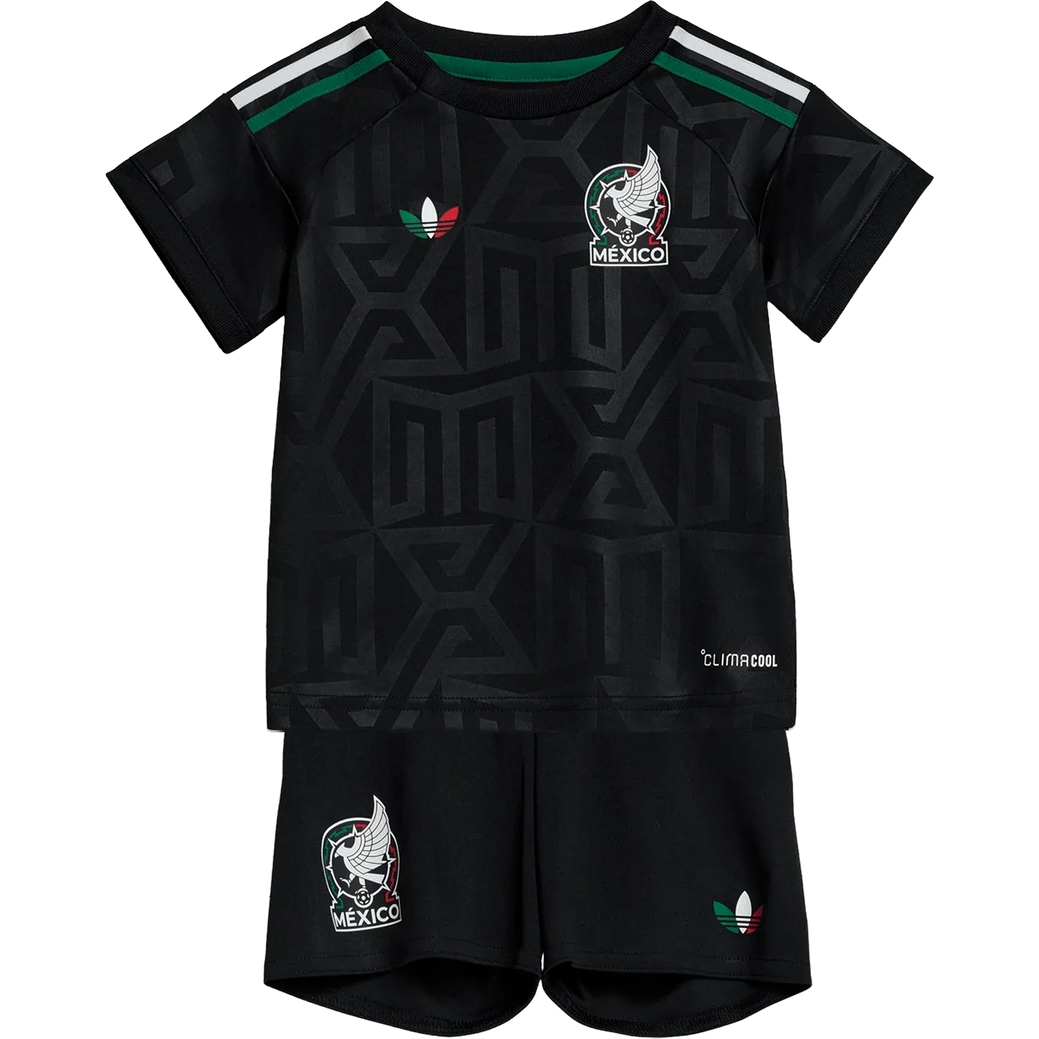 Conjunto adidas México Tercera 2026 Bebé Versión Estadio