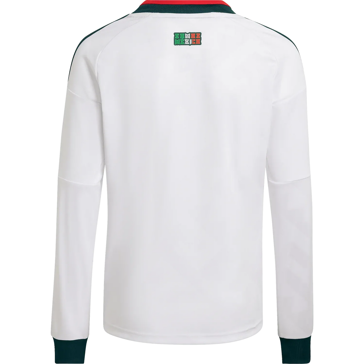 Camiseta adidas México Visitante 2026 Juvenil Manga Larga Versión Estadio