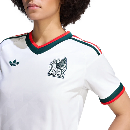 Camiseta adidas México Visitante 2026 Mujer Versión Estadio