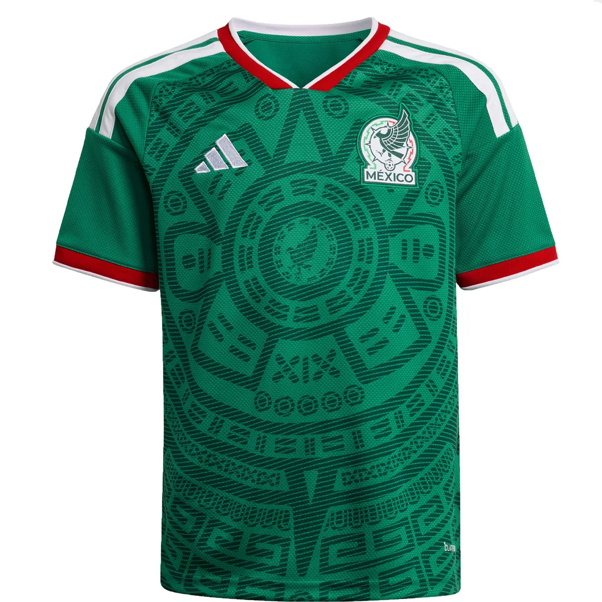 Camiseta adidas México 2026 Local Juvenil Versión Estadio
