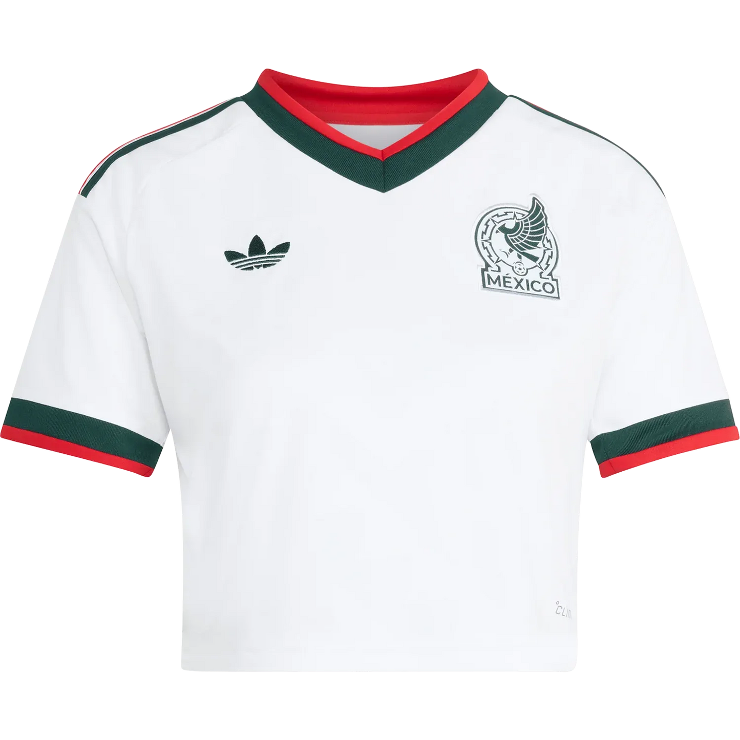 Camiseta adidas México Visitante 2026 Mujer Corta Versión Estadio
