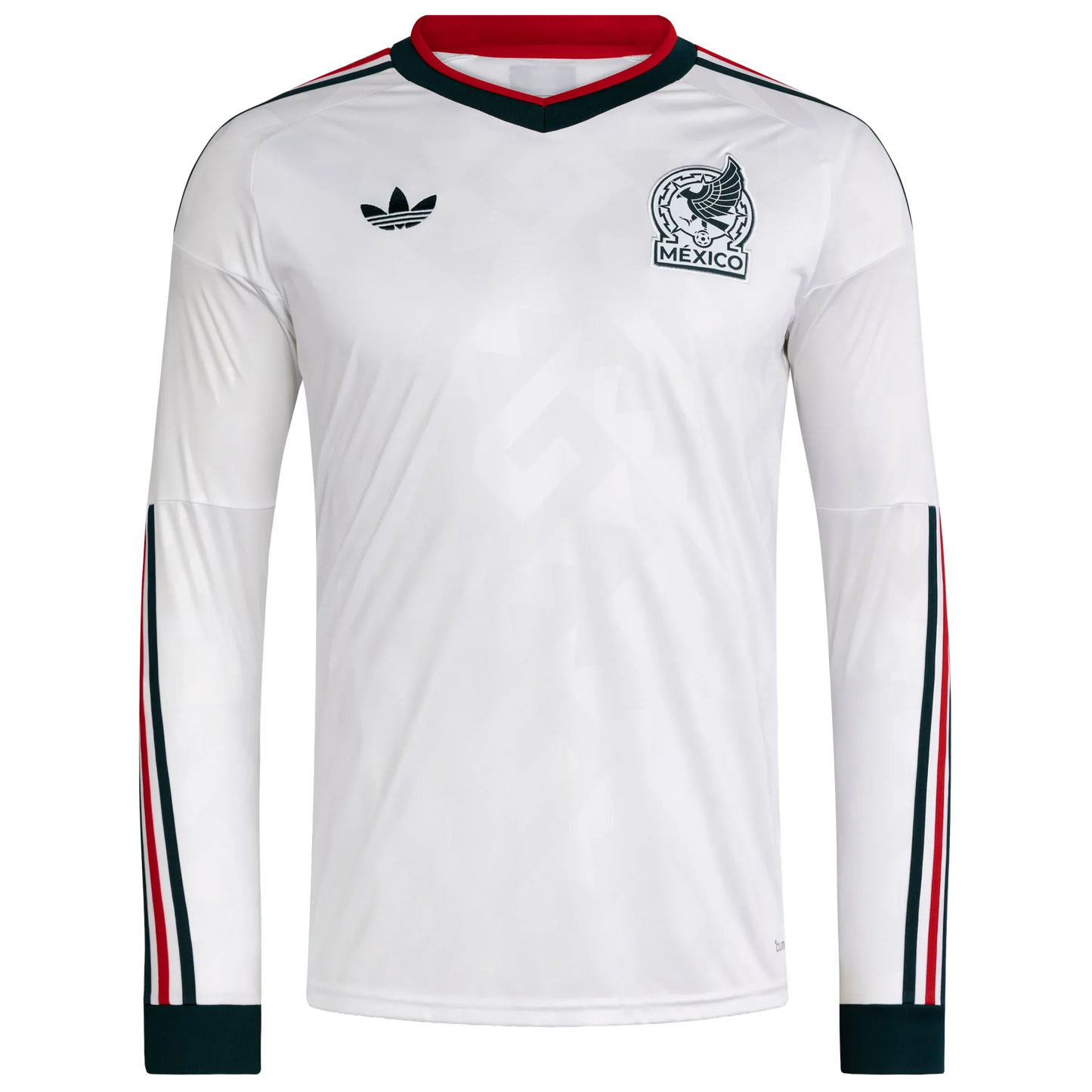 Camiseta adidas México Visitante 2026 Manga Larga Versión Estadio