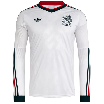 Camiseta adidas México Visitante 2026 Manga Larga Versión Estadio