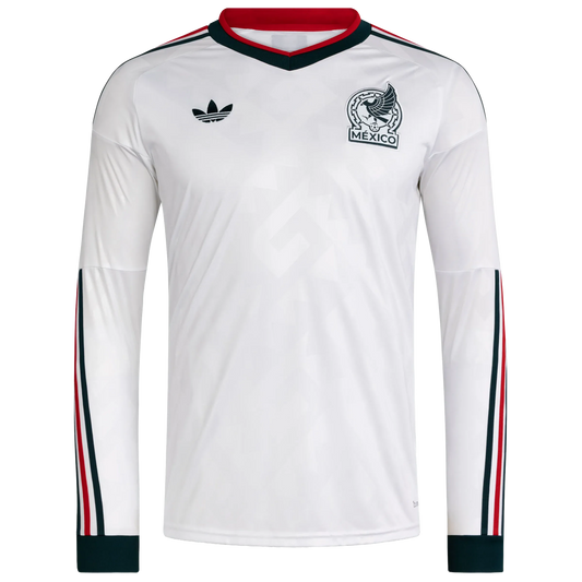 Camiseta adidas México Visitante 2026 Manga Larga Versión Estadio
