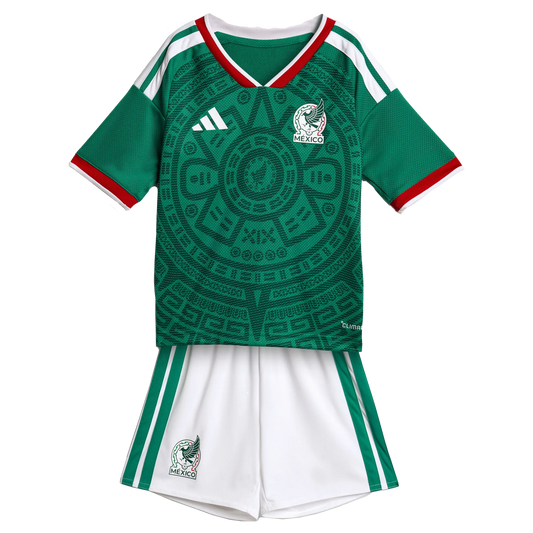 Conjunto adidas México 2026 Local Niño Pequeño