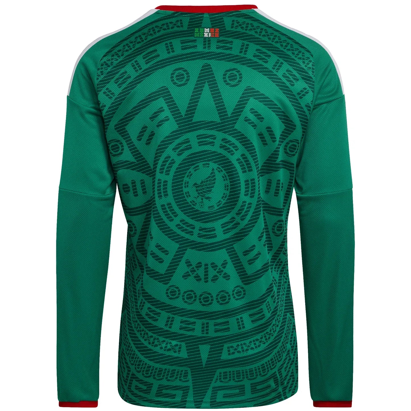 Camiseta adidas México 2026 Local Hombre Manga Larga Versión Estadio
