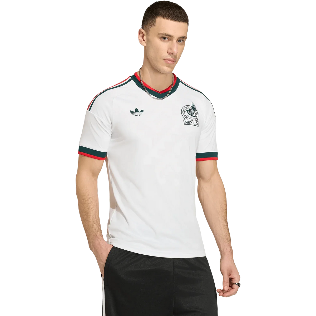 Camiseta adidas México Visitante 2026 Versión Estadio
