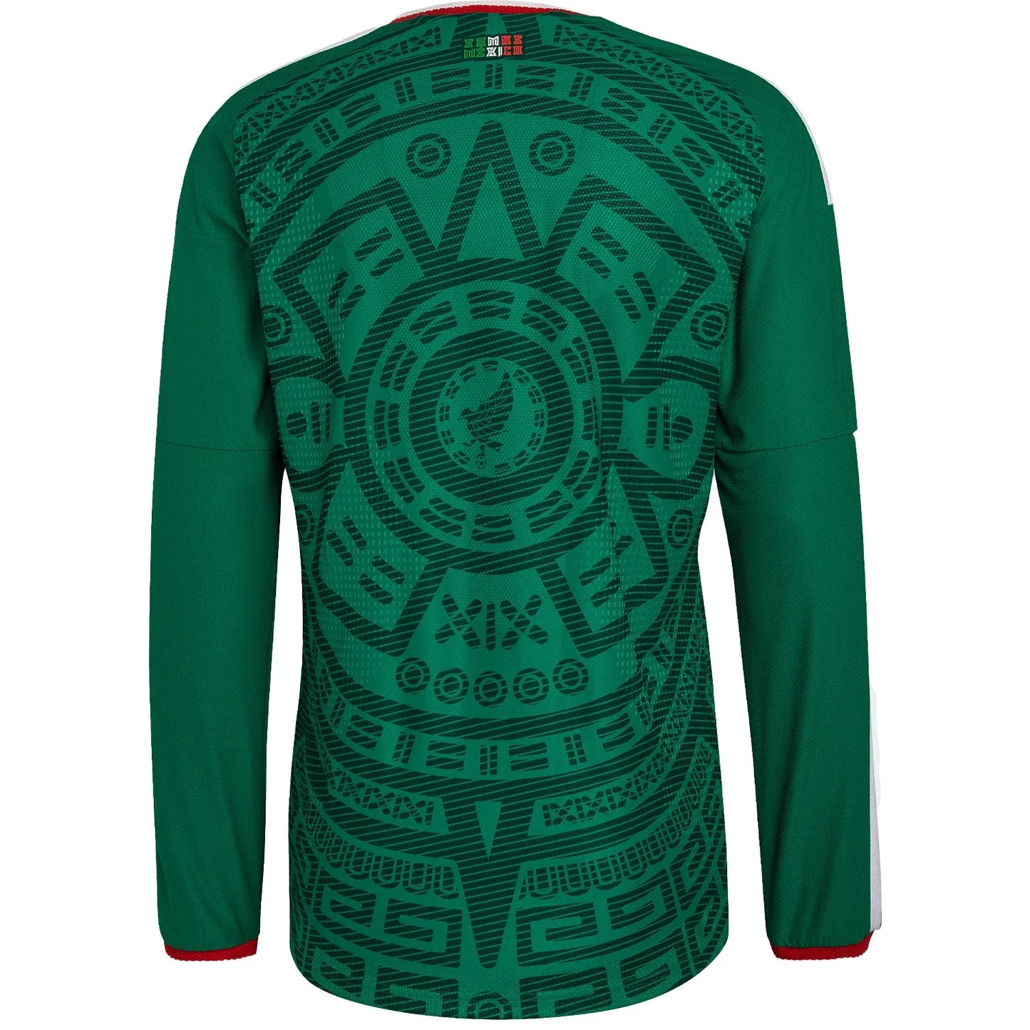 Camiseta adidas México 2026 Local Hombre Manga Larga Versión Jugador (Auténtica)