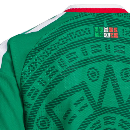 Camiseta adidas México 2026 Local Juvenil Versión Jugador (Auténtica)